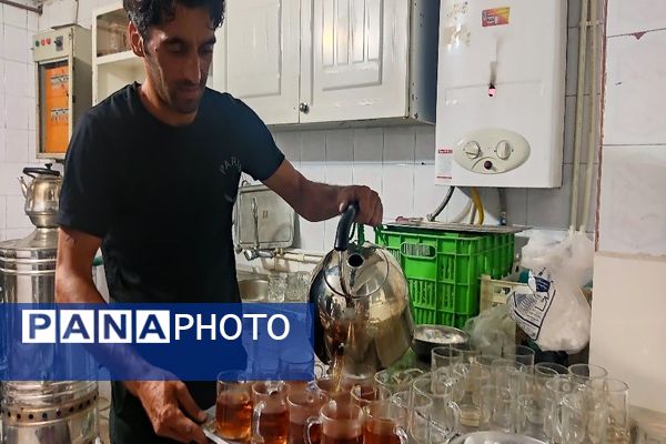 عزاداری شب هشتم ماه محرم در شهر بار 