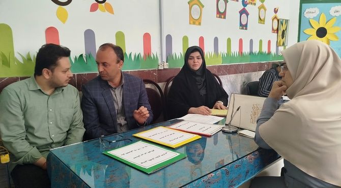 پروژه مهر و فصل ثبت نام دانش‌آموزان‌ در مدارس ابتدایی گلوگاه