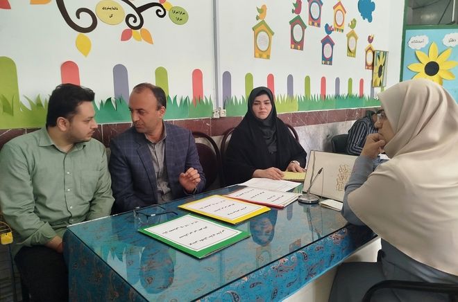 پروژه مهر و فصل ثبت نام دانش‌آموزان‌ در مدارس ابتدایی گلوگاه