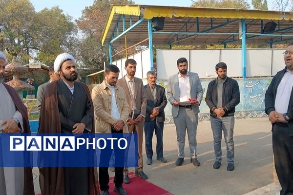 افتتاح زمین چمن اردوگاه شهید هاشمی‌نژاد مشهد