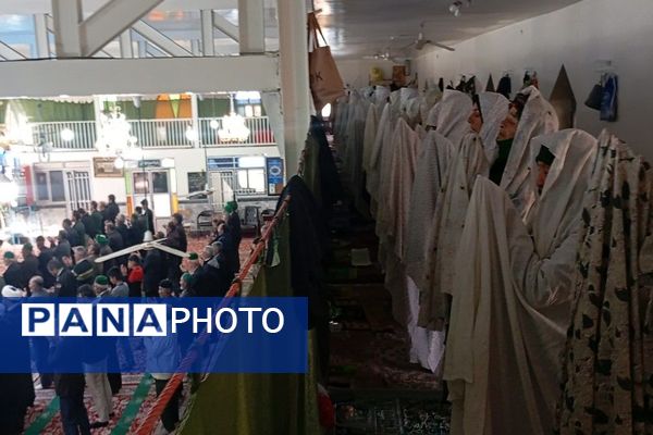 آخرین نماز عبادی سیاسی جمعه آبان ماه در شهر بار نیشابور