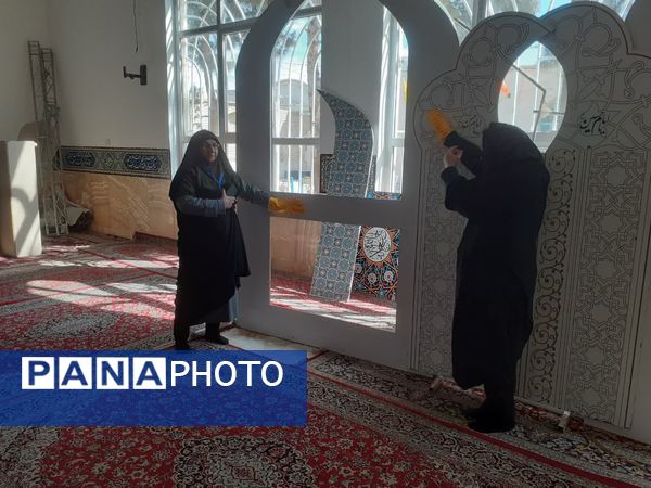 حلول ماه مبارک رجب جلوه‌ای از بندگی و خدمت در باغمزار