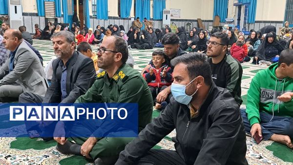 برگزاری مراسم سوگواری حضرت فاطمه‌(س) در دیشموک 