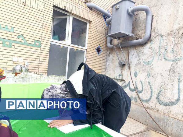 جشن میلاد حضرت زهرا(س) در تکیه علی اکبری فدافن