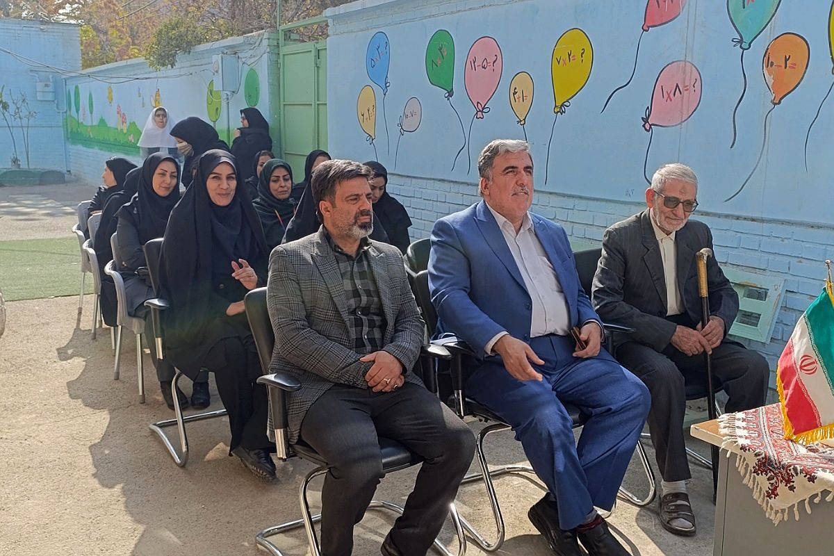 افتتاحیه نمازخانه مدرسه دخترانه قدس منطقه چهاردانگه