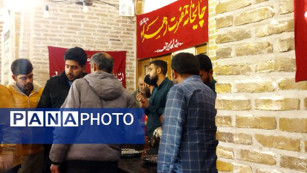 گذری بر چایخانه حضرت فاطمه زهرا در مسجد جامع نیشابور 