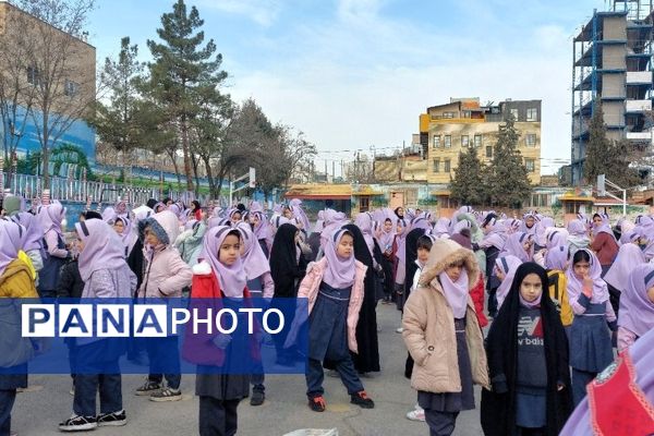 برپایی موکب حضرت رقیه(س) در دبستان شاهد تحقیقی ناحیه۶