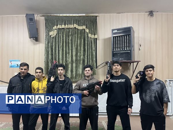 مسابقه لیزرتگ دبیرستان شاهد ابوذر غفاری