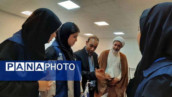 حضور معاون پرورشی و تربیت بدنی منطقه تبادکان در مانور رسانه‌ای پانا