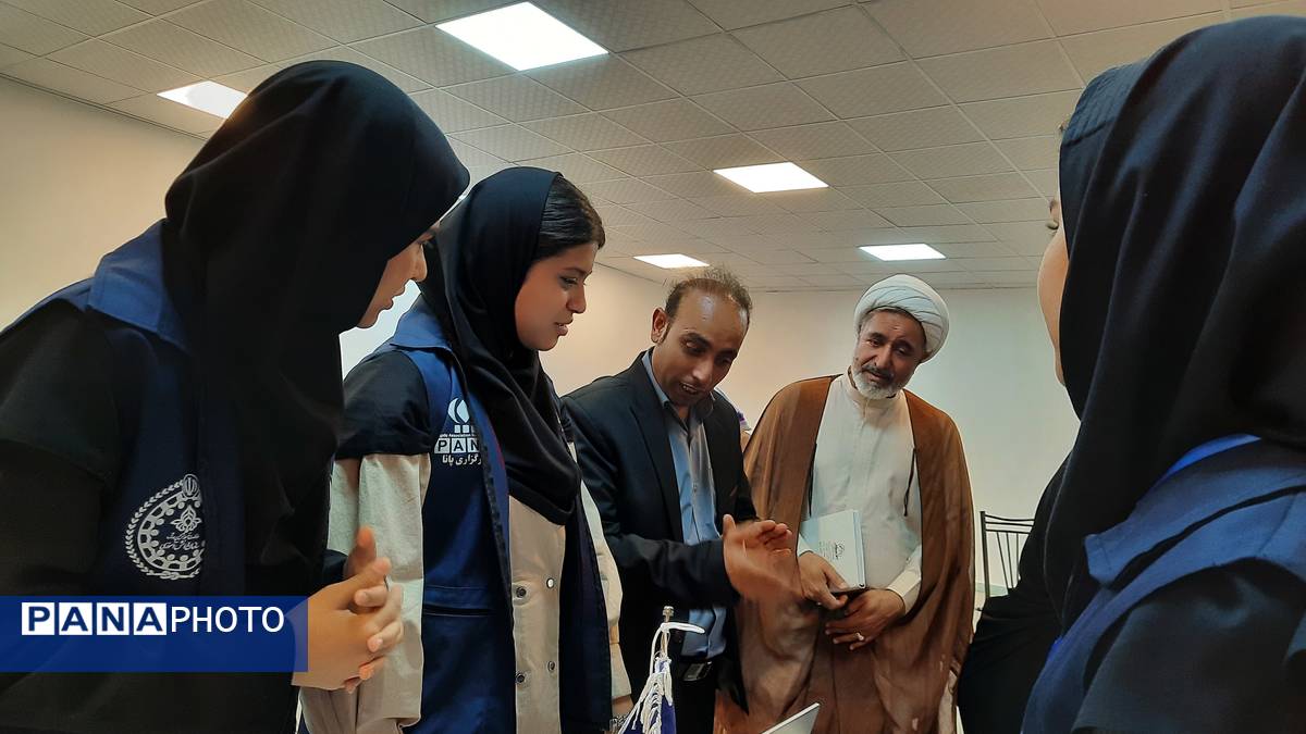 حضور معاون پرورشی و تربیت بدنی منطقه تبادکان در مانور رسانهای پانا