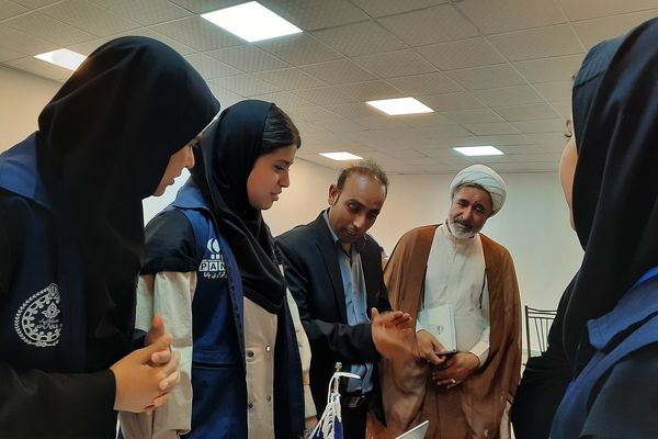 حضور معاون پرورشی و تربیت بدنی منطقه تبادکان در مانور رسانه‌ای پانا