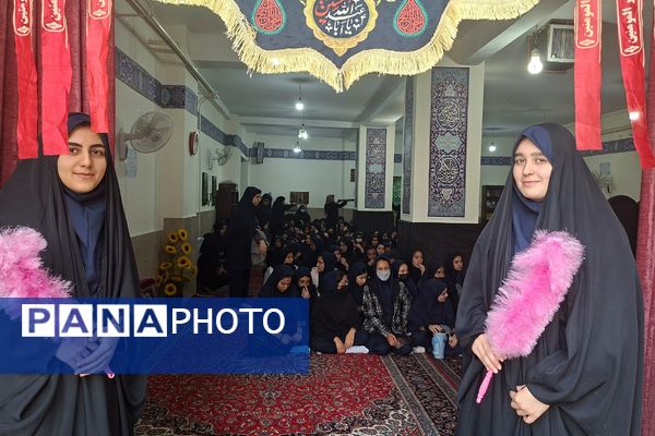 مدرسه نمونه‌دولتی ارشاد شهرستان قرچک در سوگ یاس نبی