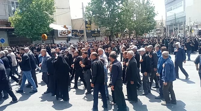 حضور پرشور نوجوانان یاسوجی در مراسم عاشورا