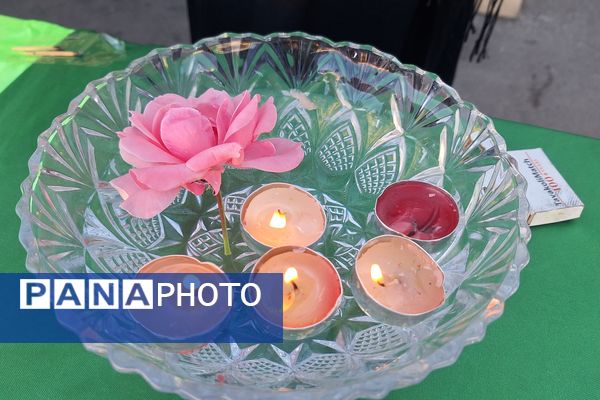 مراسم عزاداری حضرت زهرا (س) در دبیرستان دخترانه هیأت امنایی پویش ناحیه ۳شیراز 