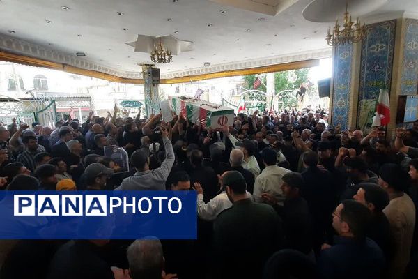 مراسم استقبال، تشییع و اقامه نماز بر پیکر مطهر شهید سردار سرتیپ دوم پاسدار جواد جورسرا در فیروزکوه