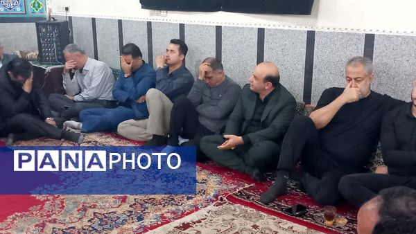 مراسم شهادت دبیر کل حزب الله لبنان در مسجد امام سجاد(ع) قائمشهر