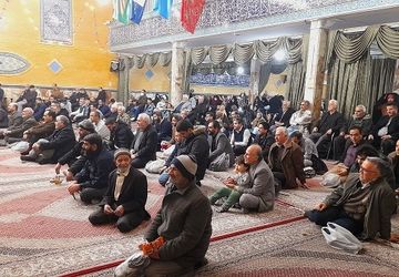 جشن میلاد منجی عالم بشریت در مسجد جامع رجایی‌شهر کرج