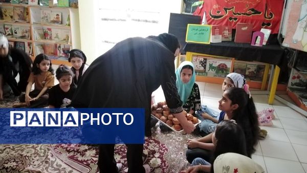 گردهمایی کودکان عاشورایی در کانون پرورش فکری کودکان و نوجوانان حاجی‌‌‌آباد 
