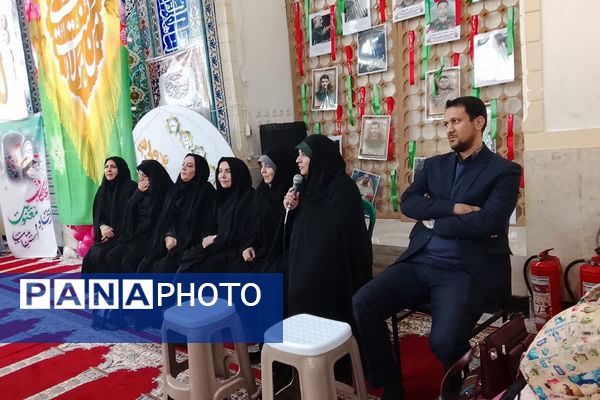 بازدید مسئولان آموزش‌ و پرورش از اعتکاف دختران در مسجد الزهرا(س) قیامدشت