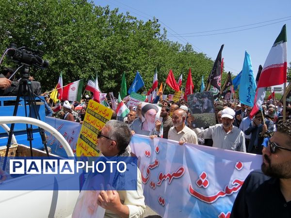 برگزاری راهپیمایی جمعه‌های خشم در بجنورد