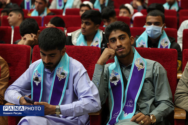 مراسم آموزش کاروان‌های عمره دانش‌آموزی به دانش‌آموزان عازم سرزمین وحی