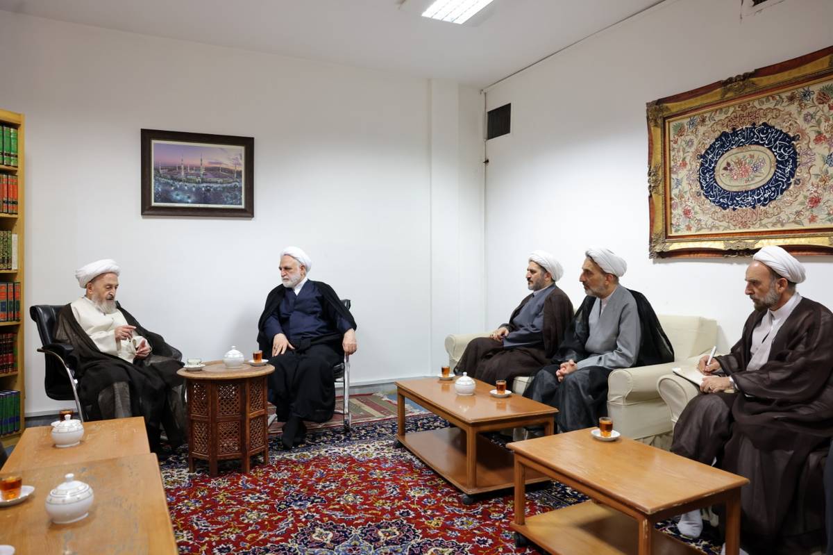 دیدار رئیس قوه قضاییه با مراجع عظام تقلید در قم