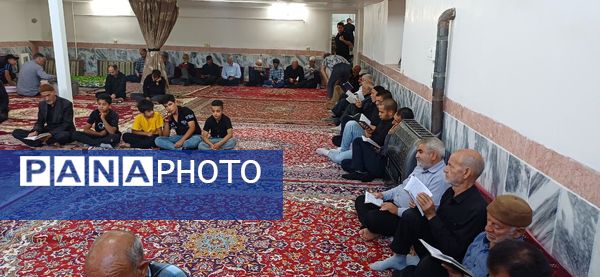مراسم سنتی هیات ثامن الائمه روستای سلطان آباد نمک