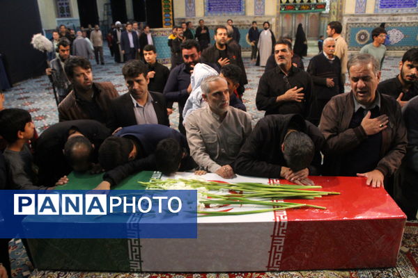 استقبال از شهدای گمنام در امامزاده سیدجعفر محمد یزد