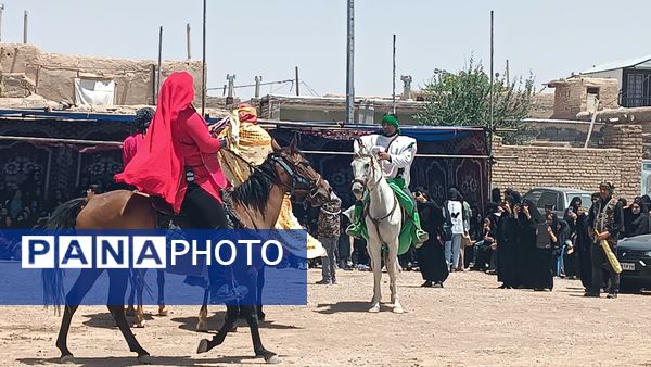 شام غریبان در  میدان منطقه سرولایت روستای سلطان آباد 