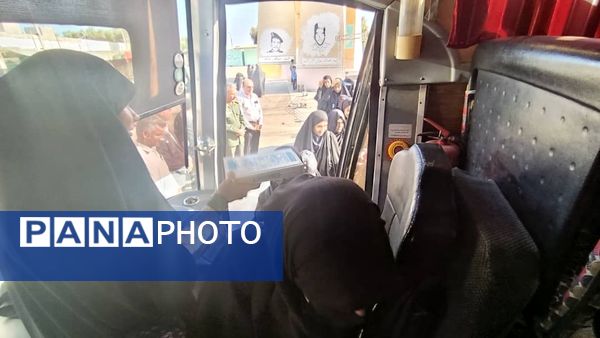 اعزام بیش از ۸۰ دانش‌آموز دختر از لیردف و جاسک به مناطق عملیاتی جنوب