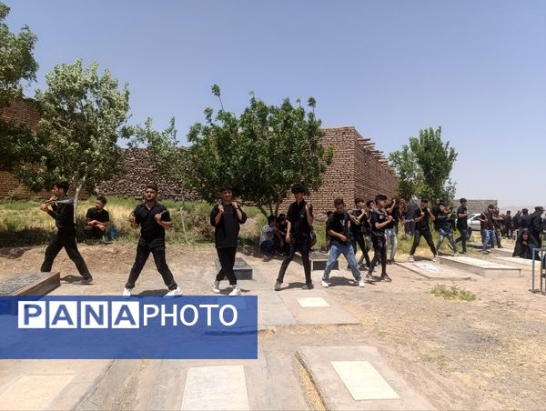 عزاداری سیدالشهدا در روستا نوری 