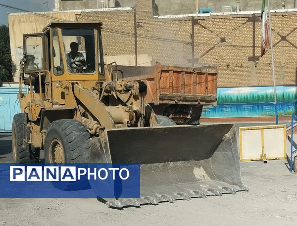 بازسازی و نوسازی مدرسه ستایش شهرستان ملارد در آستانه بازگشایی مدارس