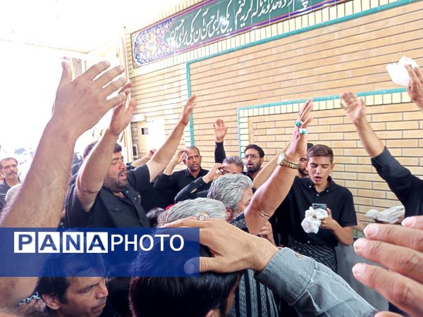 عزاداری هیأت های کاشمر در روز هفتم ماه محرم