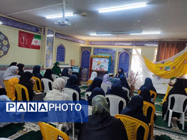 جشن میلاد بانوی صبر و شجاعت در دبیرستان شهید بهشتی