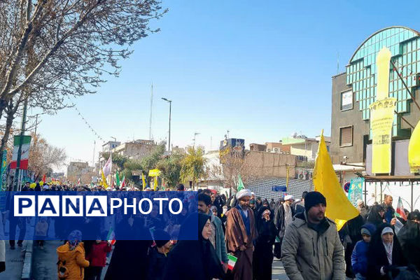 راهپیمایی 22 بهمن در قم -1