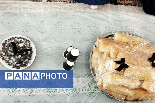 مراسم سوگواری ایام فاطمیه در دبستان موسی‌بن‌جعفر(ع) بهارستان‌دو