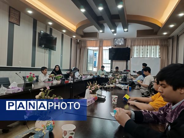 دوره توانمندسازی راه‌یافتگان ناحیه 3 شیراز به المپیاد رویش استانی