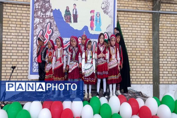 برگزاری جشنواره هویت‌های ملی اسلامی کودکستان‌های شهرستان فاروج