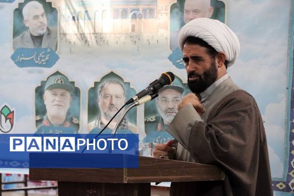 مراسم یادبود پنجمین سالگرد شهادت حاج قاسم سلیمانی در شهرستان سرعین 
