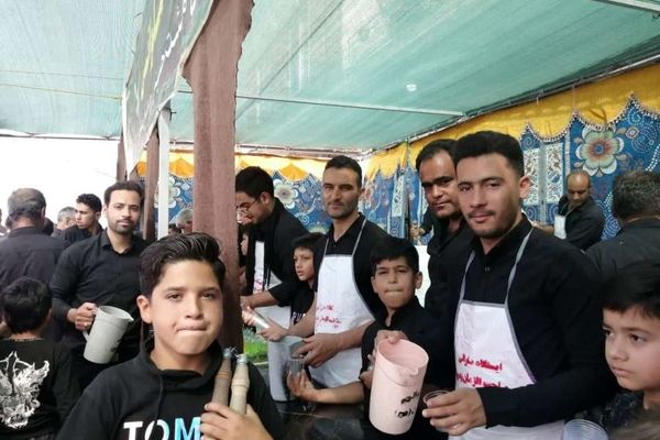 برپایی موکب‌هایی با عطر و بوی امام حسین (ع) در روستای نقاب