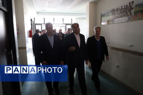 افتتاح اتاق ورزش مدرسه هوشمند استثنایی شهید رضی شهر جدید سهند