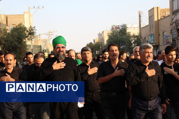 آیین نخل‌برداری شهادت امام رضا (ع) در یزد