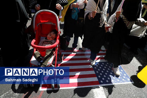 مراسم راهپیمایی روز جهانی قدس در تهران