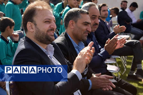 آیین زنگ «مهر و مقاومت» در مدارس شهرستان بهاباد