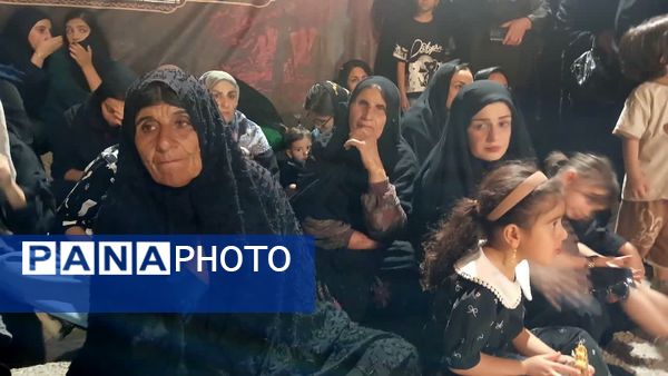 مراسم تاسوعای حسینی در شهرستان لنده
