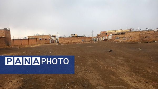 بارش  باران پاییزی در نیشابور