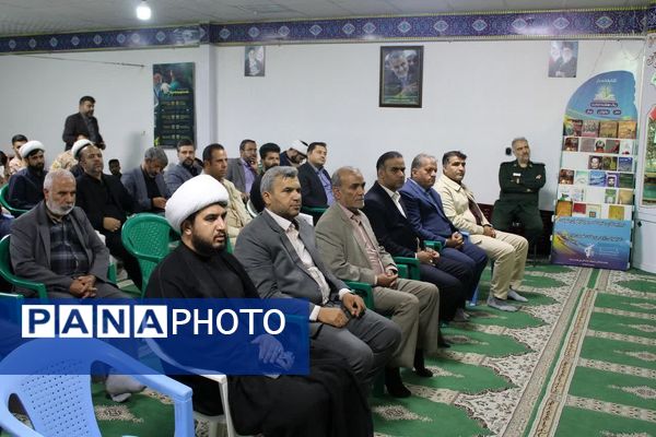 مراسم گرامیداشت شهید مقاومت در محل سپاه ناحیه شهرستان خلیل‌آباد