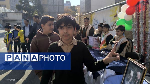 انتخابات شورای دانش‌آموزی مدرسه شهید دباغی۲