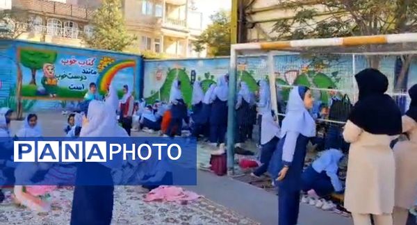 روز جهانی کودک و تخم مرغ در مدرسه شاهد خیر سجادی 