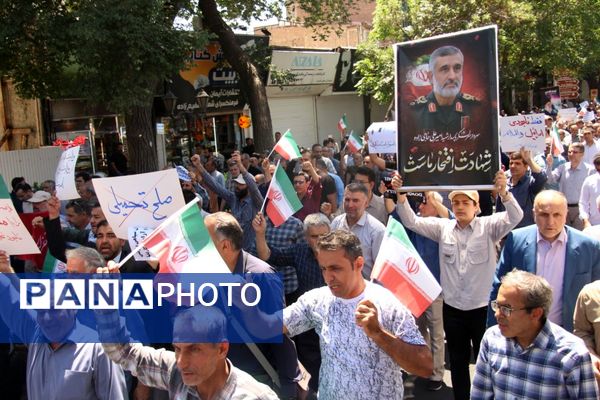 خروشی بی‌نظیر مردم تبریز در کف میدان